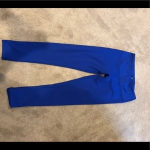 90 Degree by Reflex Electric Blue Workout Leggings